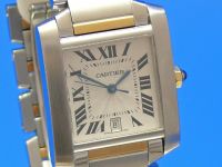 Cartier Tank Francaise Automatik Stahl/Gold