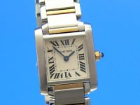 Cartier Tank Francaise Damen Stahl/Gold