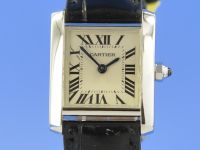 Cartier Tank Franaise Lady 18K White Gold