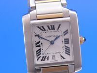 Cartier Tank Francaise Medium Stahl/Gold Automatik
