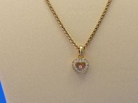 Chopard Happy Diamods Brillant Herz u. Kette 750K