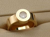 Chopard Happy Diamonds Ring 18K GG gr.53 UVP.1.680 