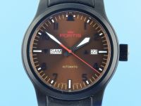 Fortis B-42 Aeromaster Dusk Day Date Stahl PVD