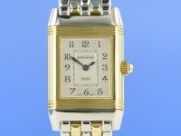 Jaeger-LeCoultre Reverso Duetto Diamanten Stahl / Gold Handaufzug
