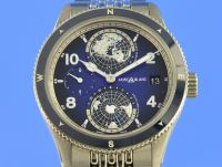 Montbalnc 1858 Geosphere Blue Date World Time