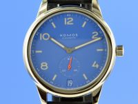 Nomos Club Datum Signal Blau