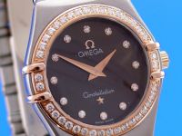 Omega Constellation Damen Stahl/Gold