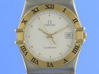 Omega Constellation Stahl/Gold Herren 34 mm