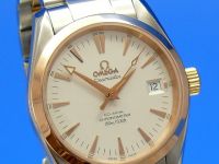 Omega Seamaster Aqua-Terra Mid Size Stahl/Rotgold