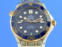 Omega Seamaster Diver 300M Master Chronometer Stahl/Sedangold