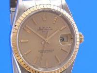 Rolex Date Stahl/Gold 34 mm
