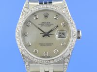 Rolex Datejust 36 mm Diamantbesatz nachtr�glich