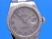 Rolex Datejust 36 mm Original Brillantlnette