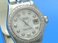 Rolex Lady-Datejust Brilliantziffernblatt & L�nette NICHT ROLEX