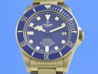 TUDOR Pelagos blaues Zifferblatt Herrenuhr Titan Armband