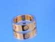 Cartier Love Ring 3 Diamanten 750 K Gold gr.54