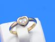 Chopard Happy Diamonds Herzring gr.54 18ct Gelbgold