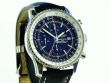 Breitling Navitimer World GMT Black Dial A24322