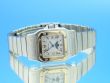 Cartier Santos Damen Mondphase Stahl/Gold
