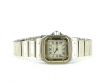 Cartier Santos Galbe Damen Stahl/Gold