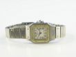Cartier Santos Galbe Damen Stahl/Gold Automatik