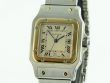 Cartier Santos Galbe Herren Stahl/Gold