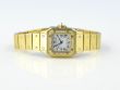Cartier Santos Lady Automatik Gelbgold Diamanten