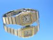 Cartier Santos Stahl/Gold Automatik Damen