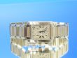 Cartier Tank Francaise Chronoflex Stahl/Gold