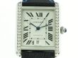 Cartier Tank Solo XL -sekundrer Diamantbesatz