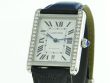 Cartier Tank Solo XL -sekundrer Diamantbesatz