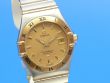 Omega Constellation Damen Automatik Stahl/Gold