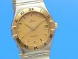 Omega Constellation Herren Quarz Stahl/Gold