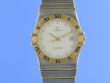 Omega Constellation Stahl/Gold Herren 34 mm