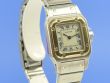 Cartier Santos Galbe Damen Stahl/Gold