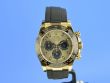 Rolex Cosmograph Daytona 40 Yellow Gold Rubber Strap Black & Champagne Dial 116518LN
