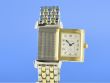 Jaeger-LeCoultre Reverso Duetto Diamanten Stahl / Gold Handaufzug