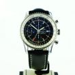 Breitling Navitimer World GMT Black Dial A24322