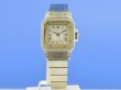 Cartier Santos Galbe Damen Stahl/Gold Automatik