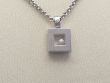 Chopard HAPPY DIAMOND in 750/- Weigold Kette mit Anhnger