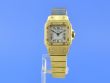 Cartier Santos Lady Automatik Gelbgold Diamanten