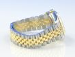 Rolex Datejust 36 mm Stahl/Gold Diamant