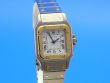 Cartier Santos Damen Stahl/Gold Automatik