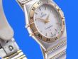 Omega Constellation Damen Stahl/Gold Perlmuttblatt