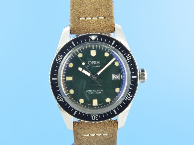 Oris Diver Sixty-Five Taucheruhr Grn