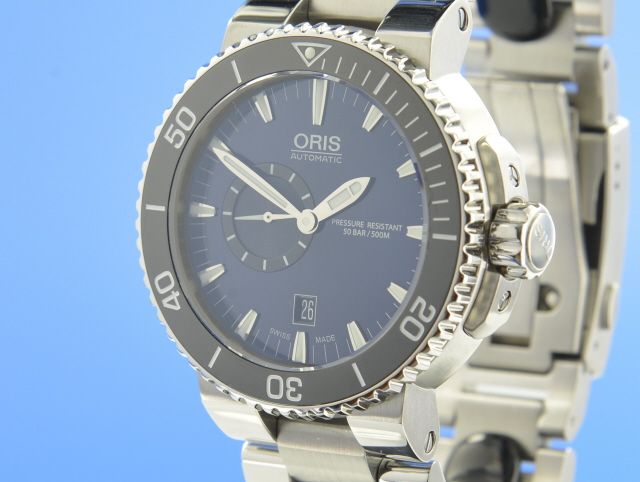 Oris Aquis Small Second Date
