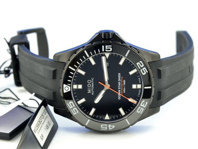 Mido Ocean Star 600 Black Chronometer