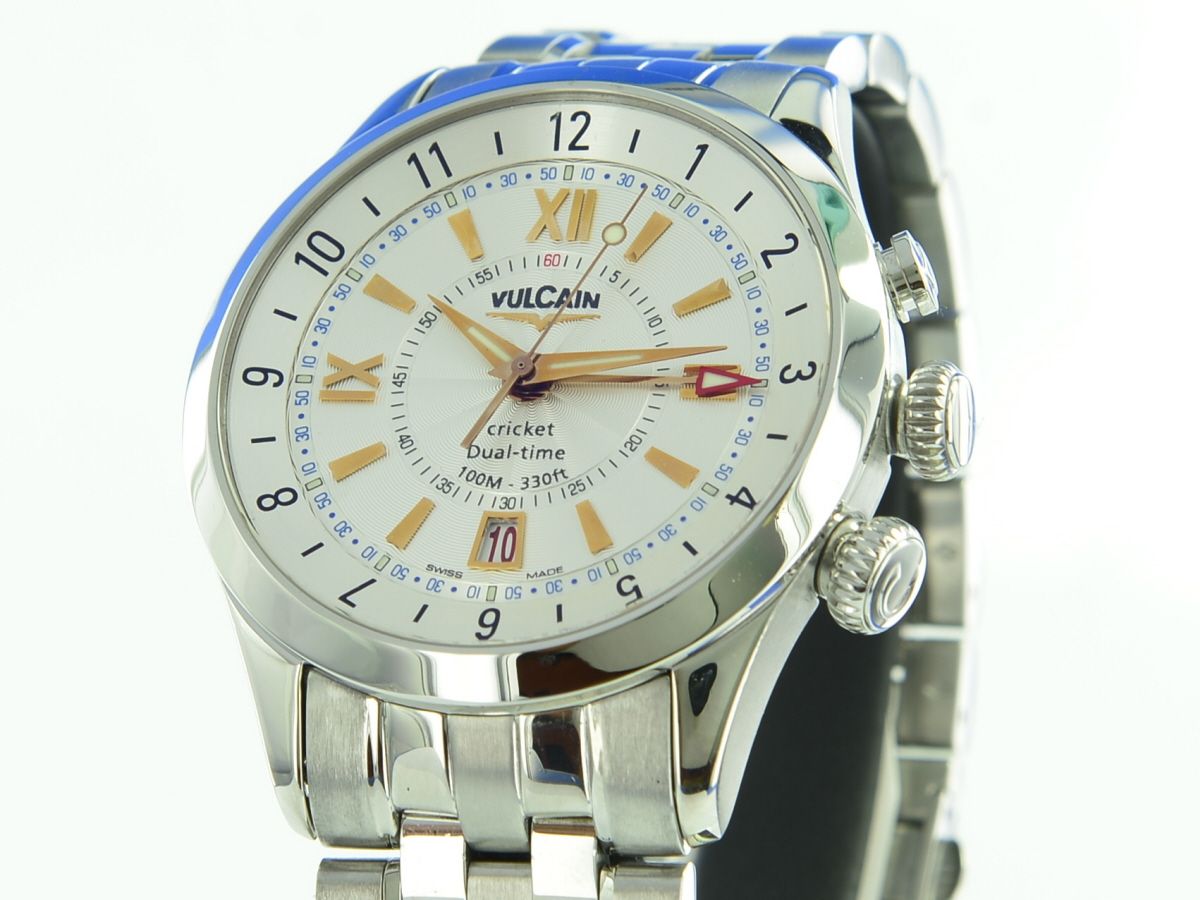 Vulcain Aviator Cricket Dual-Time