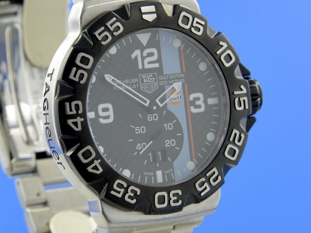 TAG Heuer Formula 1 Grande Date Gulf Racing Edition