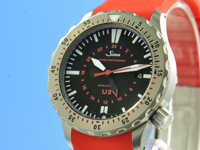 Sinn U2 -EZM 5- EinsatzzeitmesserGMT